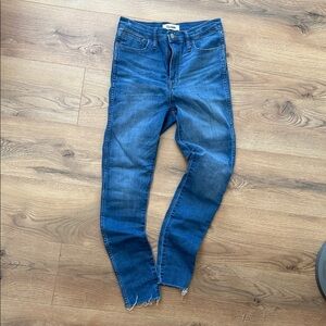 Madewell Women's 10” high rise roadtripper jeans